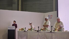 세계 셰프들, ‘한국의 장’ 주제 요리경연 예선 열기 후끈