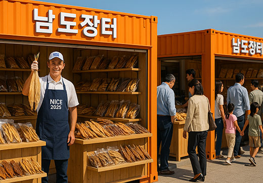 셰프가 요리를 디쉬에 놓는 모습